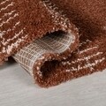 Килим Zane Terracotta, Flair Rugs, 160 x 230 см, полипропилен, кафяв