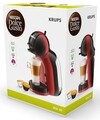 Еспресо машина, Krups, Dolce Gusto Mini Me, 1500 W, 15 бара, капацитет на резервоара 0.8 L, червено/черно