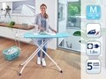 Дъска за гладене, Leifheit, Air Board M Compact Plus, 38 x 120 см, синя