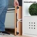 Сгъваем поднос за закуска InnovaGoods, 60x27x40 см, MDF/метал