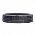 Сапунерка Polaris Anthracite, Wenko, 2,5 x 11 см, керамика, тъмно сива