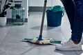 Комплект за почистване, Leifheit, 3в1 Power Mop, пластмаса/микрофибър, зелен