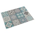 Поставка за чинии Mosaic Turquoise, Versa, 36 x 48 см, полиестер