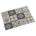 Поставка за чинии Grey Mosaic, Versa, 36x48 см, сив полиестер