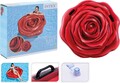 Надуваем плажен дюшек Intex Red Rose, 137x132 см, поливинил, червен