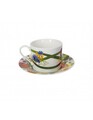 Комплект 2 чаши за чай и чинийки Fiori Di Campo, Brandani, 150 ml, New Bone China порцелан