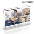 Сгъваем поднос за закуска InnovaGoods, 60x27x40 см, MDF/метал