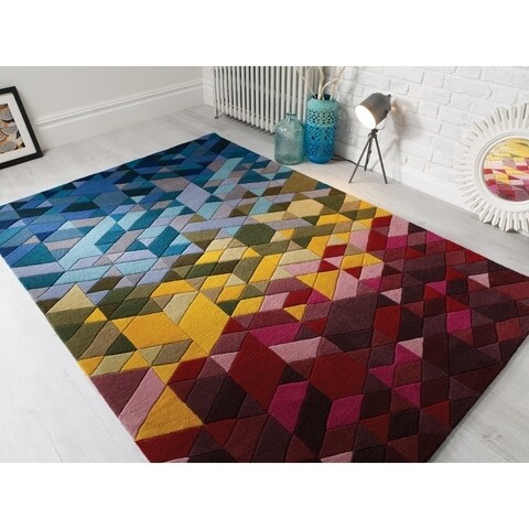 Килим Kingston Multi, Flair Rugs, 120 x 170 см, 100% вълна, многоцветен