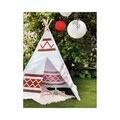 Детска градинска шатра Tepee, Decoris, 120x120x155 см, полиестер, многоцветна