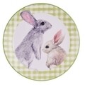 Чиния за сервиране Bunny, Ø24 см, доломит, зелена