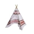 Детска градинска шатра Tepee, Decoris, 120x120x155 см, полиестер, многоцветна