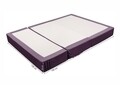 Разтегателен диван Urban Living Bedora 136x80x40 см Purple/Stripes