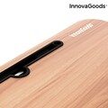 Сгъваем поднос за закуска InnovaGoods, 60x27x40 см, MDF/метал