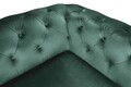 Разтегателен диван Oxford Chesterfield, 88x216x75 см, 3 места, Зелен