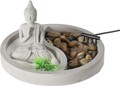 Декорация Buddha Zen Garden Oval, 19x19x12 см, цимент